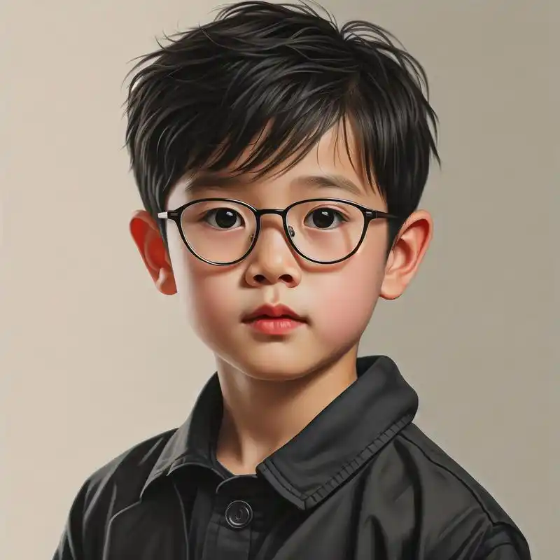 头像男生真人小孩96超酷萌照