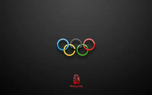 2008北京奥运五环鸟巢图片素材13p