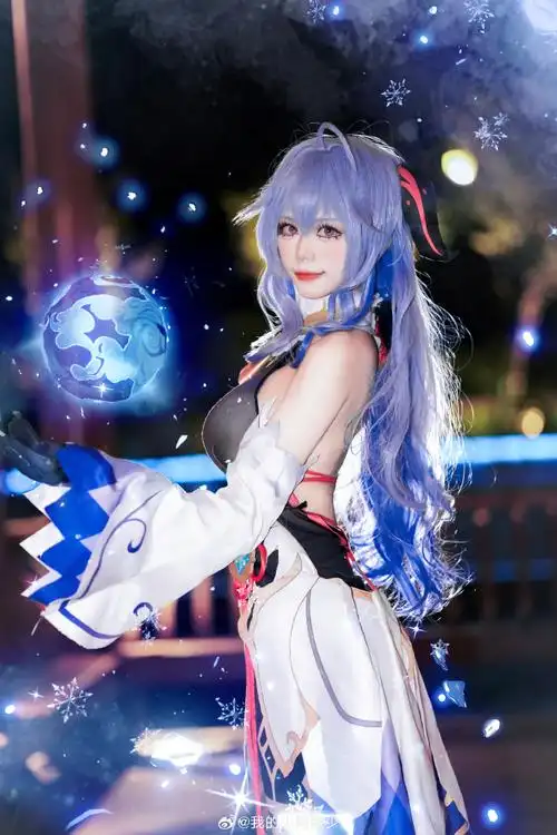cosplay超话原神超话#甘雨#  7615风雪的缩影7615如琉璃般