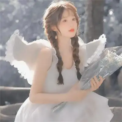 清纯呆萌女生真人头像 好看可爱女头图片