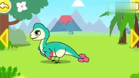 宝宝巴士:偷蛋龙喜欢吃肉也喜欢吃草,其实他并不会偷蛋