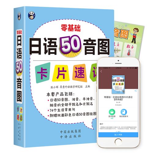 五十音图卡片日语学习 日语自学日语入门浊音半浊音拗音日语词汇日语