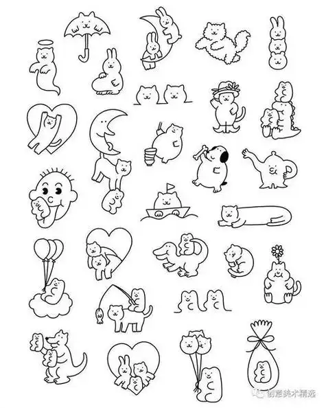 好看简笔画图片大全好看简笔画图片大全可爱小东西