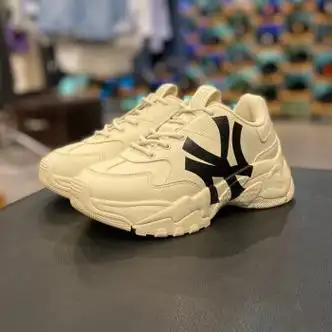 ny-mlb泫雅同款男女鞋 厚底增高男鞋ins复古运动休闲老爹鞋小情侣 shh