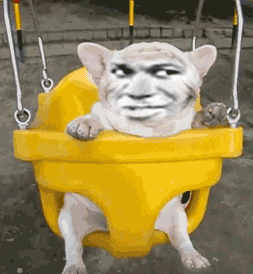 金馆长荡秋千搞笑动图