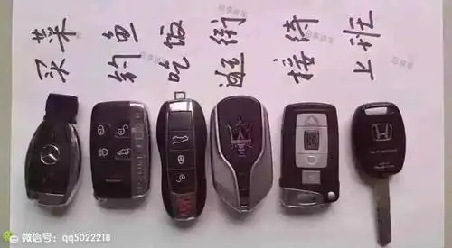 各种高大上的豪车钥匙!你全认识吗?第四张图亮了!我就是第四把钥匙!
