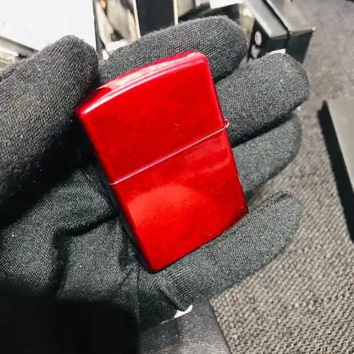 原装zippo惊喜徽章21150十字星勋章红色十字军