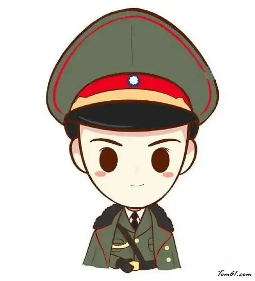第1页帅气的军人叔叔简笔画【图文 视频教程】军人人物头像简笔画(第