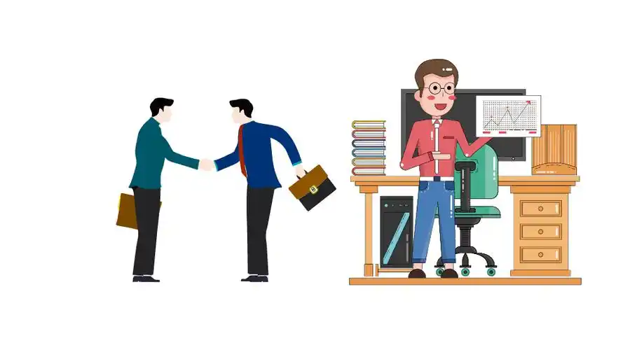 【ppt素材】办公室工作场景人物素材