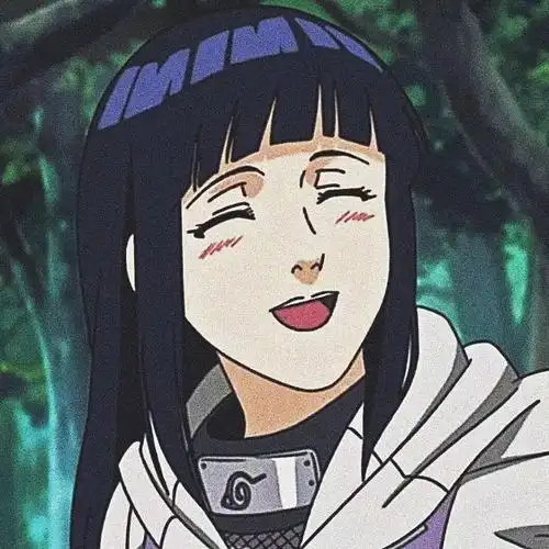 动漫头像:火影忍者雏田大小姐头像,看见喜欢的人就脸红