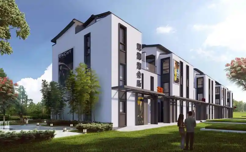 低层商业效果图