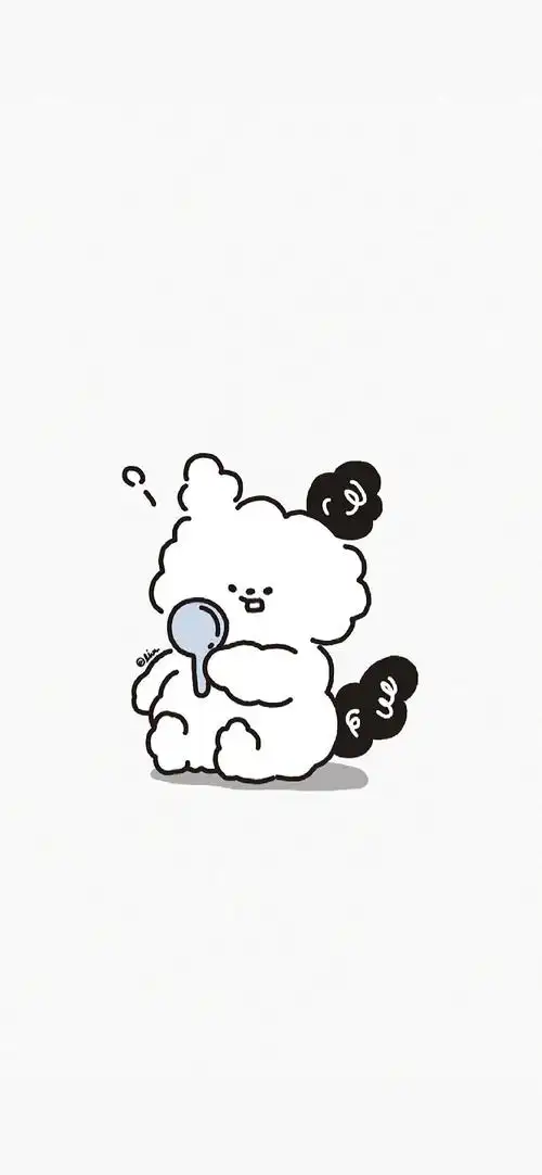 可爱手绘小动物手机壁纸-卡通壁纸 - 壁纸之家