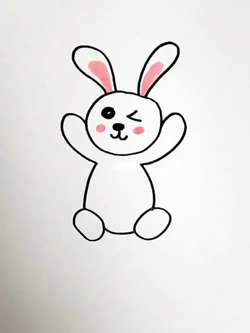 这样画小兔子简单又可爱