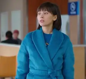 欢乐颂曲筱绡王子文明星同款绣花呢料外套套装