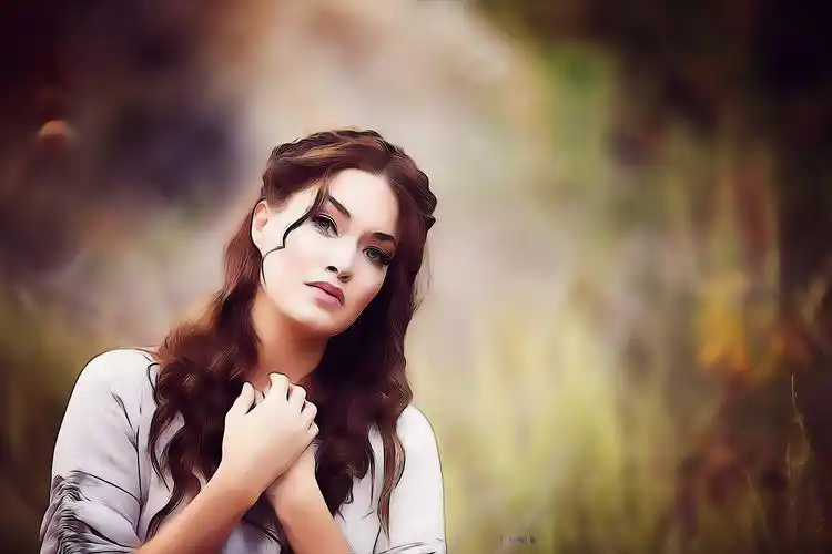 人像后期唯美矢量绘画效果ps动作 - 素材中国16素材网