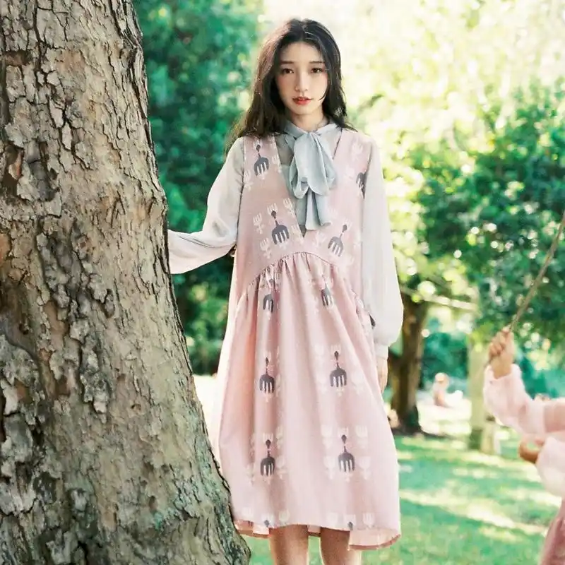 小个子女生不止可爱,6种森女系穿搭为你"量身定做