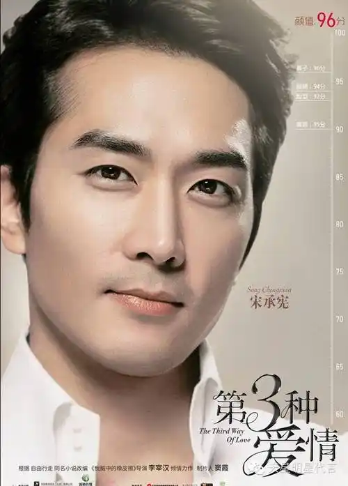 《第三种爱情》海报颜值爆表 刘亦菲宋承宪甜蜜
