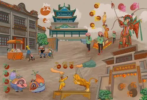 传统文化|插画|商业插画|85号gao - 原创作品 - 站酷 (zcool)