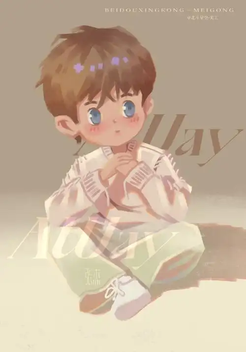 张杰超话#张杰新歌冬日温暖四宫格##张杰在线查作业#【q版1p】用图片