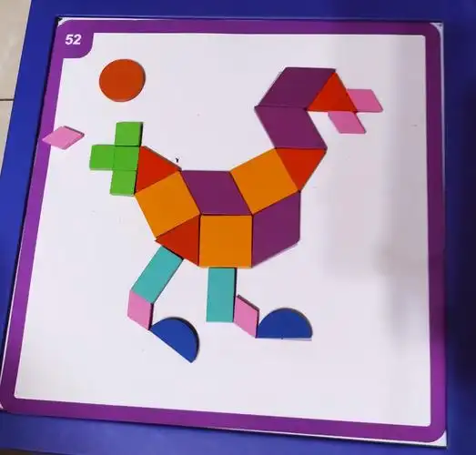 今晚的益智游戏:形状磁力拼图