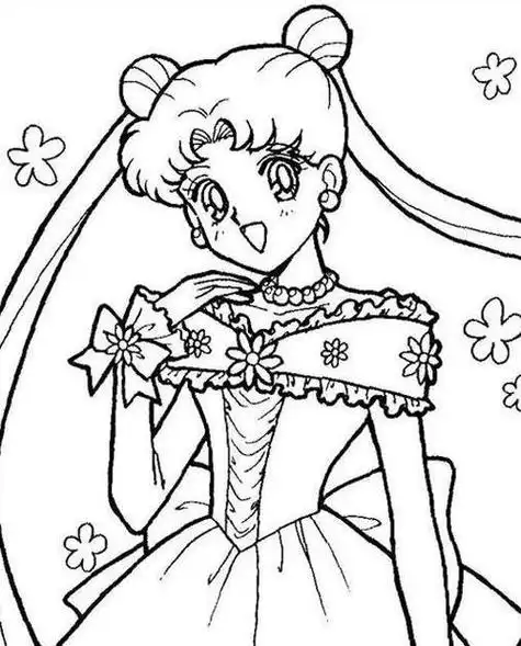 各种漫画人物图画作品卡通的简笔画美女简笔画美女简笔画大全少女简笔