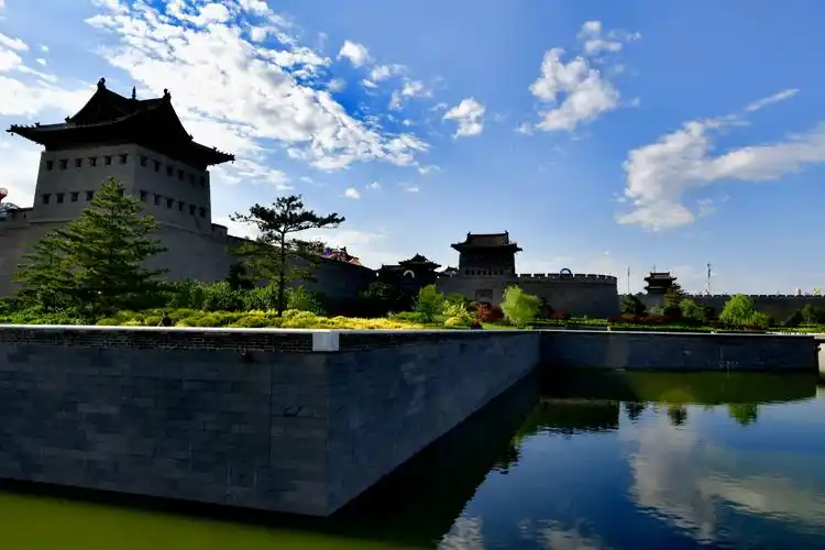 云中古城护城河.【首发】