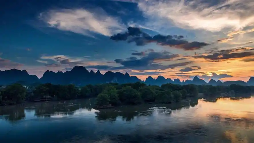 诗意山水唯美高清桌面壁纸