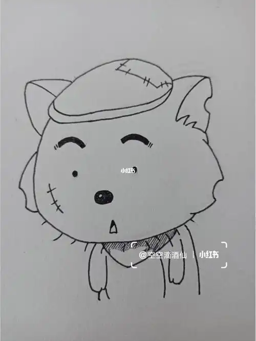 喜羊羊与灰太狼  #简笔画  #手绘