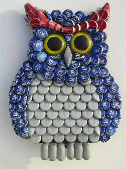 创意家居:瓶盖儿变废为宝