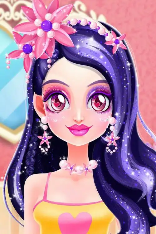 这是公主漂亮的脸蛋