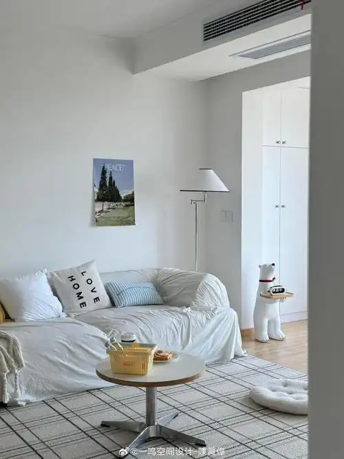 朋友说我家特别ins风,很韩系98    #设计美学##设计分享##装修风格