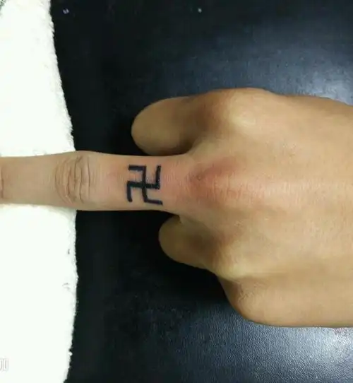 万字符_纹身图案手稿图片_张云鹏的纹身作品集