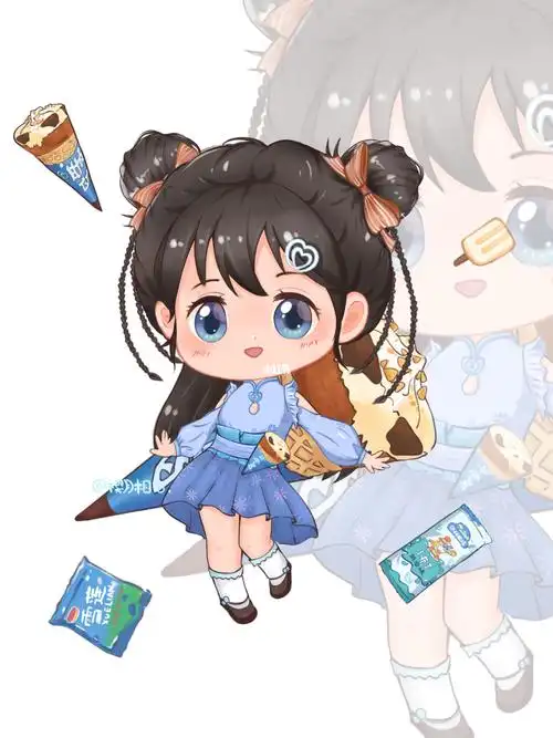 雪糕拟人|吃可爱多长大的小女孩果然可爱