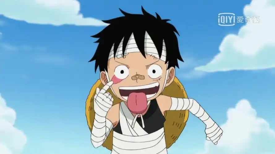 路飞小时候也太可爱了吧,每个镜头都截图(老夫的少女心呐~) | 数字