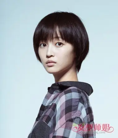 虞朗短发如苹果 田园女孩最爱短发款式(3)_发型师姐
