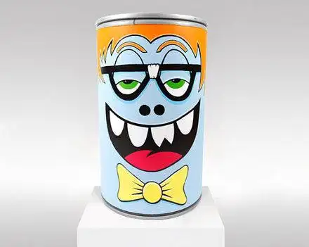 手绘易拉罐