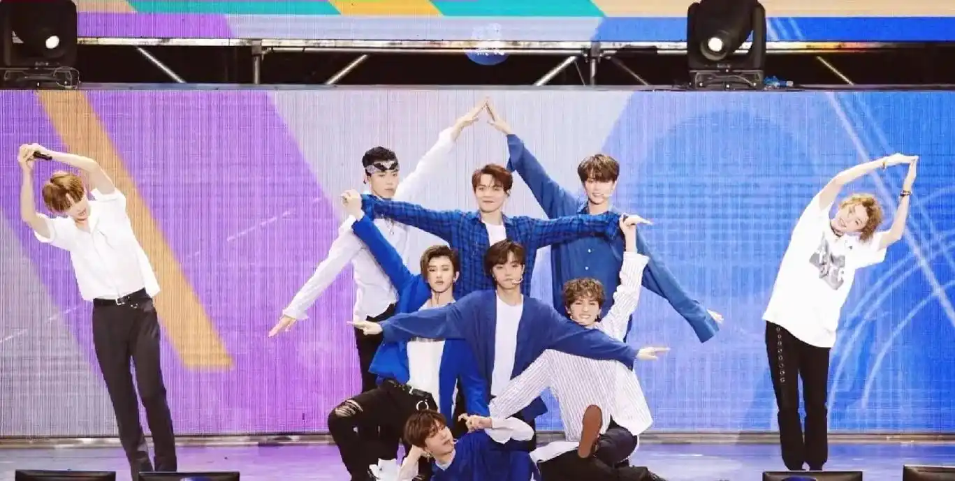 ninepercent巡演  南京站的一些团魂合照!#我 - 抖音