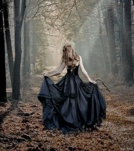 霸气的黑色婚纱! 来自木端千凝在堆糖网的分享