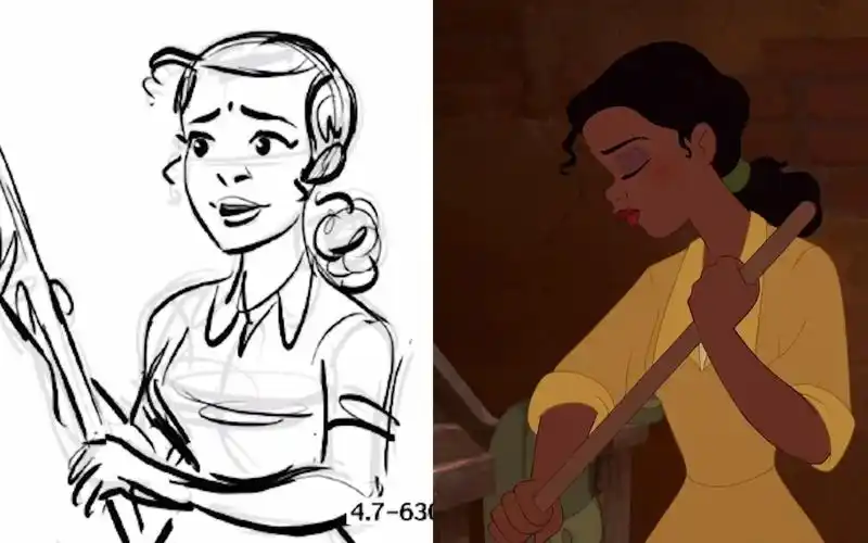 迪士尼《青蛙王子》分镜:请不要忘记彼此的约定,因为爱就在下一个转角