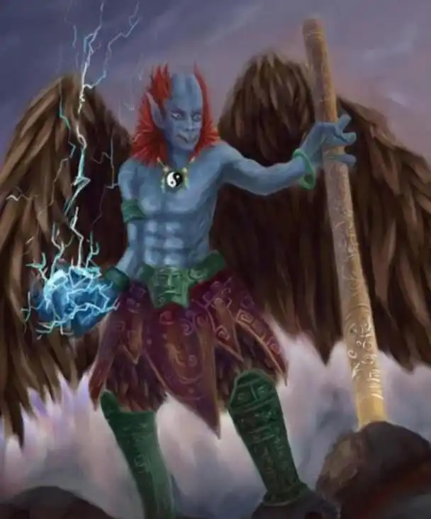 封神:雷震子的风雷双翅与快速学艺