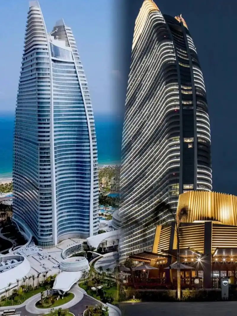 耗资110亿的国内首家七星级酒店