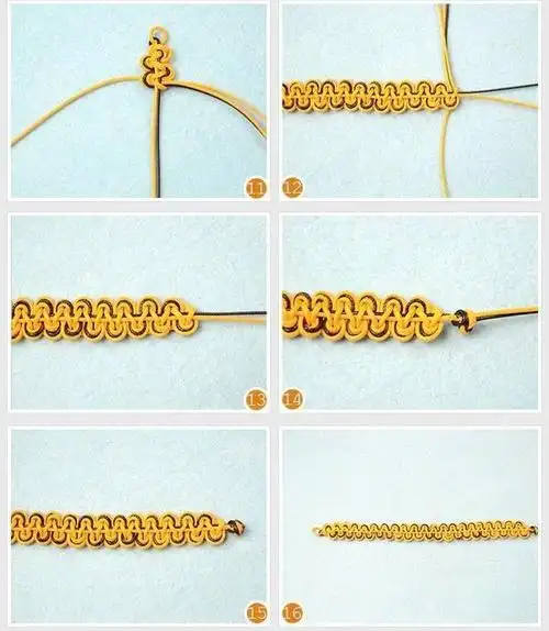 有创意的手绳手链编织方法 精美手绳手工编织教程-手工制作diy-唯美系