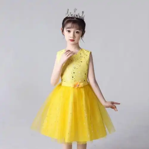 六一元旦儿童节演出服公主蓬蓬裙幼儿园小学生舞蹈合唱舞台表演服女孩