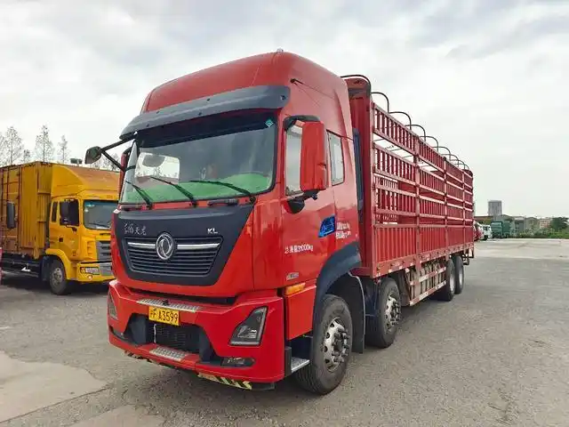 图】- 低价转让一台2020年10月东风天龙前四后八高栏 - 嘉兴南湖货车