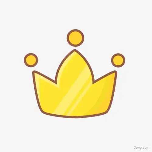 贴纸漫画卡通形象卡通装饰q版装饰皇冠皇冠公主皇冠王冠63卡通小皇冠