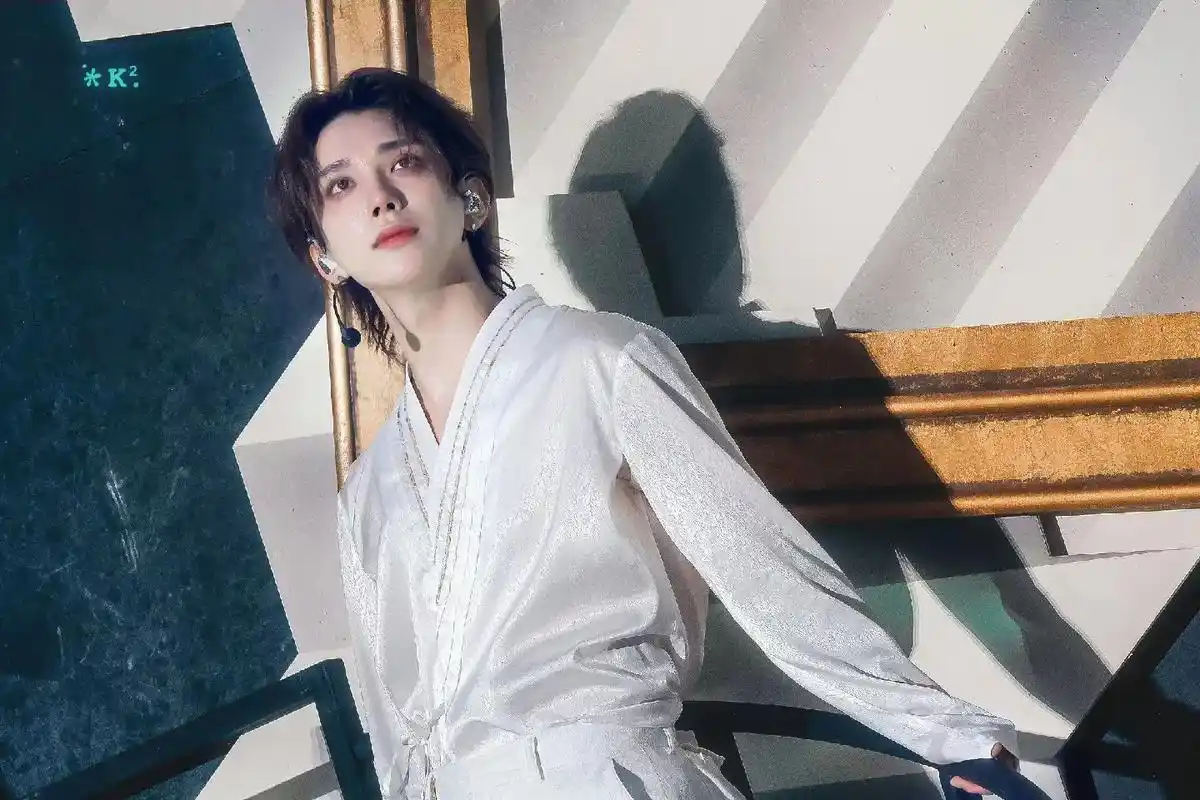 洪知秀首尔演唱会.其形也,翩若惊鸿,婉若游龙.荣曜秋菊,华茂 - 抖音