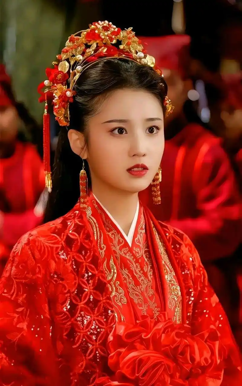 张慧雯古装的氛围感也太强了吧00#娱乐热点一起聊# #你心中的古装