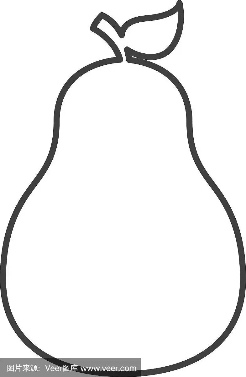 鳄梨蔬菜孤立图标