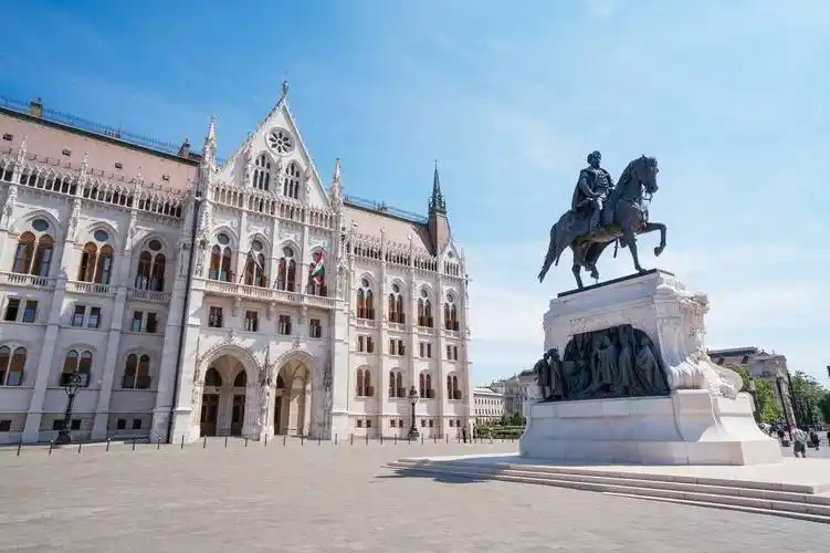 匈牙利首都布达佩斯国会大厦风光