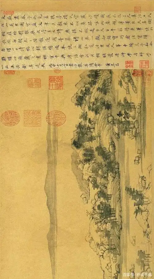 传世名画 第1幅|黄公望 ·《富春山居图》